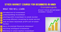 Stock Market Course for Beginners, A Complete Guide in Hindi  (please click the course to watch demo)