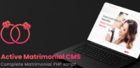 Active Matrimonial CMS v3.7 – PHP Script – GPL Adda